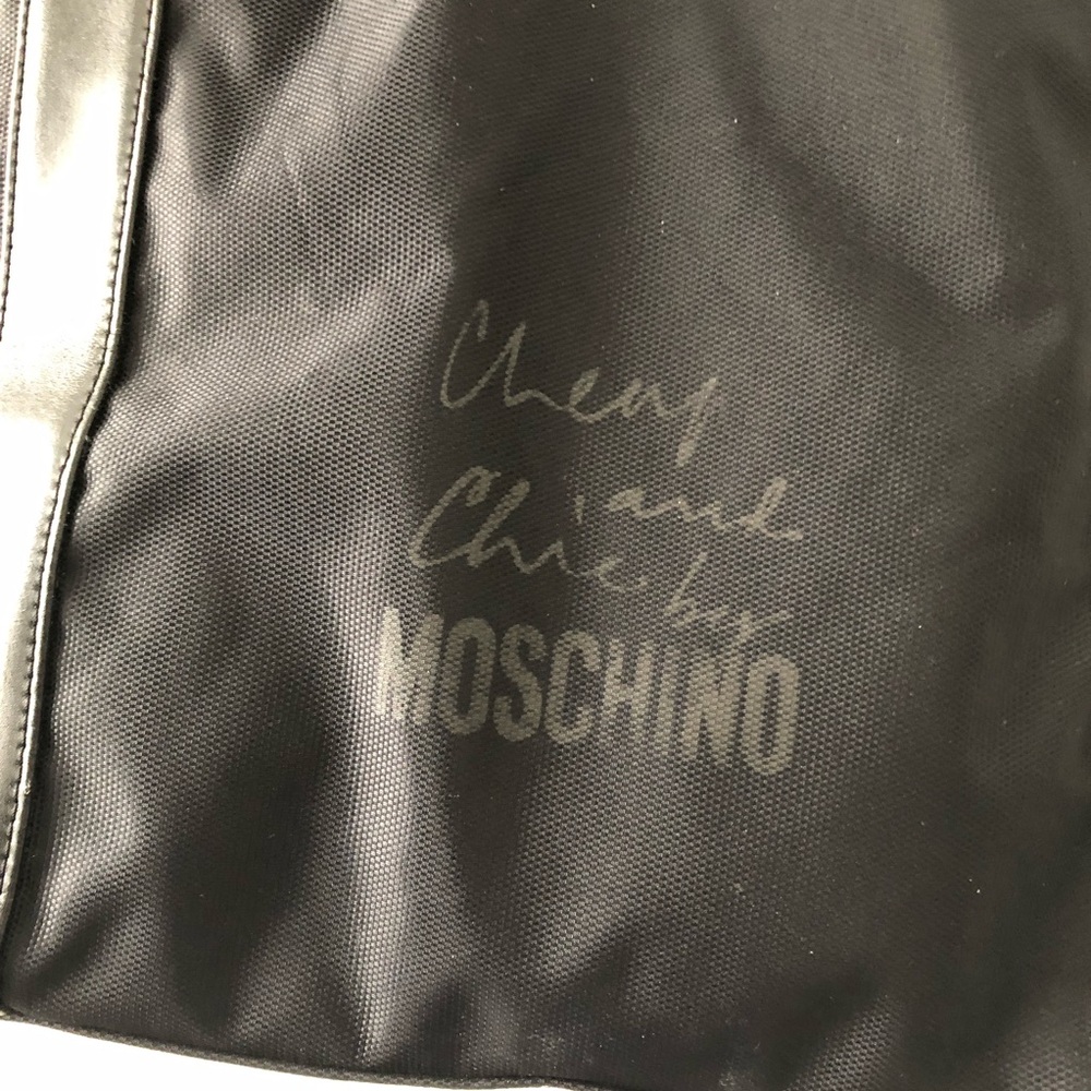 Moschino cheap and chic black shoulder bag
